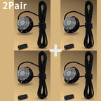 Lacets à fermeture rotative automatiques sans nœuds pour baskets adultes et enfants