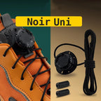 Lacets à fermeture rotative automatiques sans nœuds pour baskets adultes et enfants