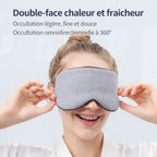 Masque de Nuit Réversible et Respirant – Obscurité Totale 360°