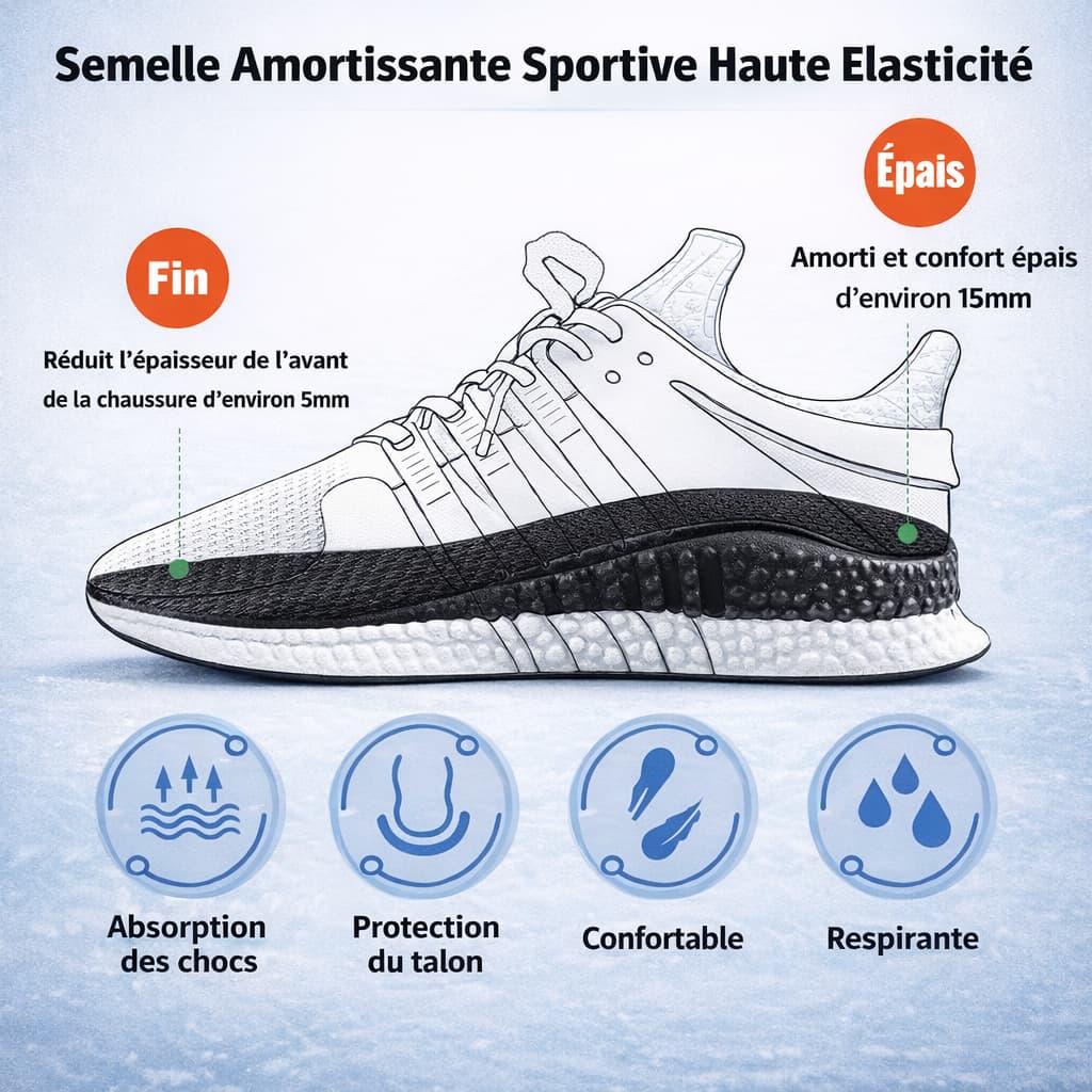 Semelles de sport - Unisexe