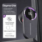 Rasoir Anti Bouloche Électrique Rechargeable USB Type-C avec Écran LCD – Vêtements, Canapés, Couvertures, Rideaux