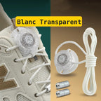 Lacets à fermeture rotative automatiques sans nœuds pour baskets adultes et enfants